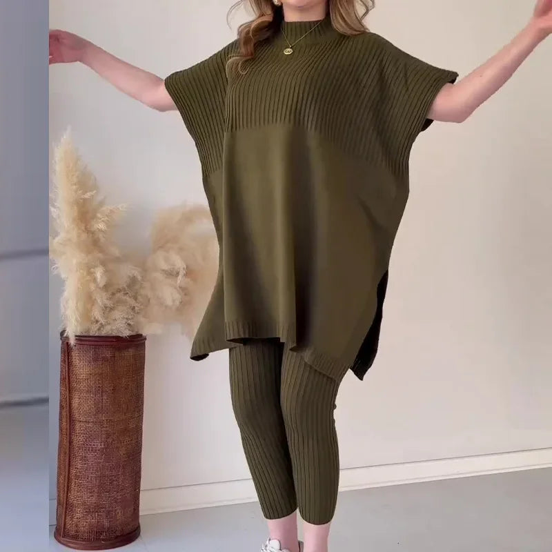 Comfort Knitted Two-piece Set