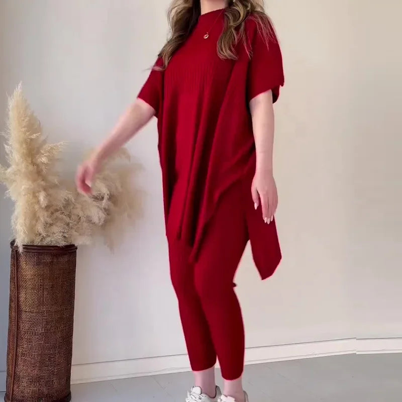 Comfort Knitted Two-piece Set