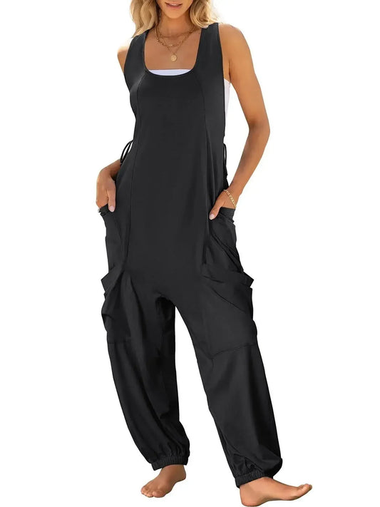 Comfort Baggy Harem Jumpsuits